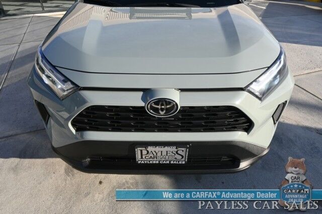 2022 Toyota RAV4 XLE / AWD / Weather & Convenience Pkg / Heated Cloth Seats & Steering Wheel / Sunroof / Adaptive Cruise / Lane Departure & Blind Spot Alert / Apple CarPlay & Android Auto / Luggage Rack / 33 MPG / 1-Owner Anchorage AK