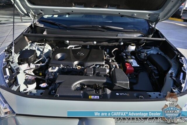 2022 Toyota RAV4 XLE / AWD / Weather & Convenience Pkg / Heated Cloth Seats & Steering Wheel / Sunroof / Adaptive Cruise / Lane Departure & Blind Spot Alert / Apple CarPlay & Android Auto / Luggage Rack / 33 MPG / 1-Owner Anchorage AK