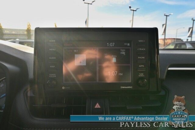 2022 Toyota RAV4 XLE Hyrbrid / AWD / Power & Heated Seats / Heated Steering Wheel / Adaptive Cruise / Lane Departure & Blind Spot Alert / Apple CarPlay & Android Auto / Keyless Entry & Start / Studless Winter Tires / 41 MPG Anchorage AK 2022 Toyota RAV4 XLE Hyrbrid / AWD / Power & Heated Seats / Heated Steering Wheel / Adaptive Cruise / Lane Departure & Blind Spot Alert / Apple CarPlay & Android Auto / Keyless Entry & Start / Studless Winter Tires / 41 MPG Anchorage AK