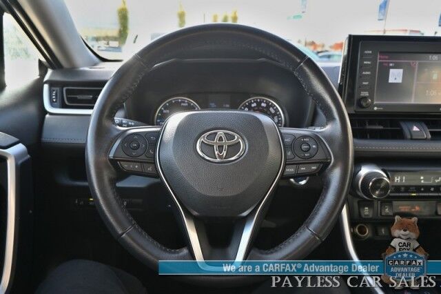2022 Toyota RAV4 XLE Hyrbrid / AWD / Power & Heated Seats / Heated Steering Wheel / Adaptive Cruise / Lane Departure & Blind Spot Alert / Apple CarPlay & Android Auto / Keyless Entry & Start / Studless Winter Tires / 41 MPG Anchorage AK 2022 Toyota RAV4 XLE Hyrbrid / AWD / Power & Heated Seats / Heated Steering Wheel / Adaptive Cruise / Lane Departure & Blind Spot Alert / Apple CarPlay & Android Auto / Keyless Entry & Start / Studless Winter Tires / 41 MPG Anchorage AK