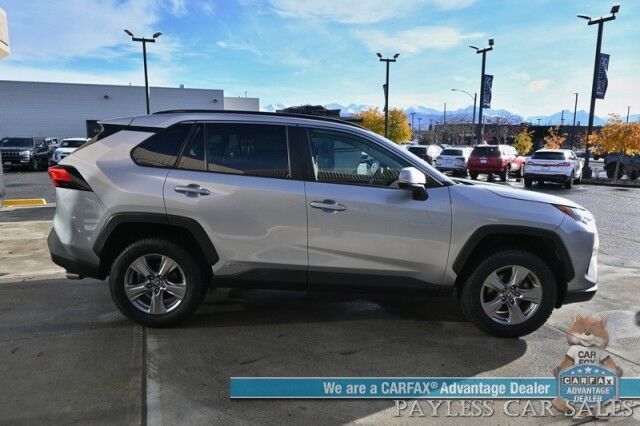 2022 Toyota RAV4 XLE Hyrbrid / AWD / Power & Heated Seats / Heated Steering Wheel / Adaptive Cruise / Lane Departure & Blind Spot Alert / Apple CarPlay & Android Auto / Keyless Entry & Start / Studless Winter Tires / 41 MPG Anchorage AK 2022 Toyota RAV4 XLE Hyrbrid / AWD / Power & Heated Seats / Heated Steering Wheel / Adaptive Cruise / Lane Departure & Blind Spot Alert / Apple CarPlay & Android Auto / Keyless Entry & Start / Studless Winter Tires / 41 MPG Anchorage AK