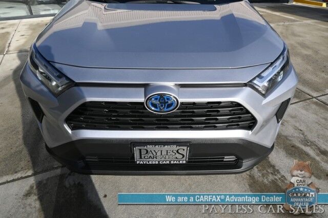 2022 Toyota RAV4 XLE Hyrbrid / AWD / Power & Heated Seats / Heated Steering Wheel / Adaptive Cruise / Lane Departure & Blind Spot Alert / Apple CarPlay & Android Auto / Keyless Entry & Start / Studless Winter Tires / 41 MPG Anchorage AK 2022 Toyota RAV4 XLE Hyrbrid / AWD / Power & Heated Seats / Heated Steering Wheel / Adaptive Cruise / Lane Departure & Blind Spot Alert / Apple CarPlay & Android Auto / Keyless Entry & Start / Studless Winter Tires / 41 MPG Anchorage AK