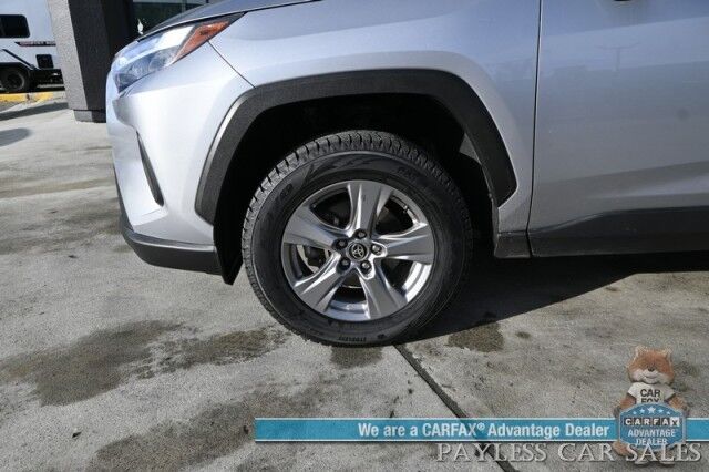 2022 Toyota RAV4 XLE Hyrbrid / AWD / Power & Heated Seats / Heated Steering Wheel / Adaptive Cruise / Lane Departure & Blind Spot Alert / Apple CarPlay & Android Auto / Keyless Entry & Start / Studless Winter Tires / 41 MPG Anchorage AK 2022 Toyota RAV4 XLE Hyrbrid / AWD / Power & Heated Seats / Heated Steering Wheel / Adaptive Cruise / Lane Departure & Blind Spot Alert / Apple CarPlay & Android Auto / Keyless Entry & Start / Studless Winter Tires / 41 MPG Anchorage AK