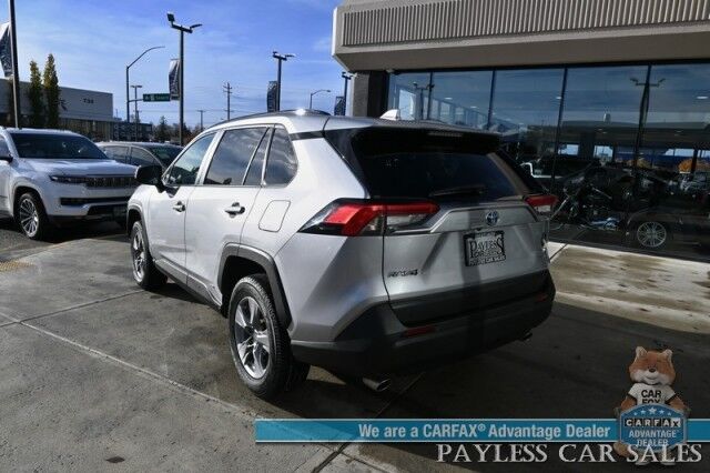 2022 Toyota RAV4 XLE Hyrbrid / AWD / Power & Heated Seats / Heated Steering Wheel / Adaptive Cruise / Lane Departure & Blind Spot Alert / Apple CarPlay & Android Auto / Keyless Entry & Start / Studless Winter Tires / 41 MPG Anchorage AK 2022 Toyota RAV4 XLE Hyrbrid / AWD / Power & Heated Seats / Heated Steering Wheel / Adaptive Cruise / Lane Departure & Blind Spot Alert / Apple CarPlay & Android Auto / Keyless Entry & Start / Studless Winter Tires / 41 MPG Anchorage AK
