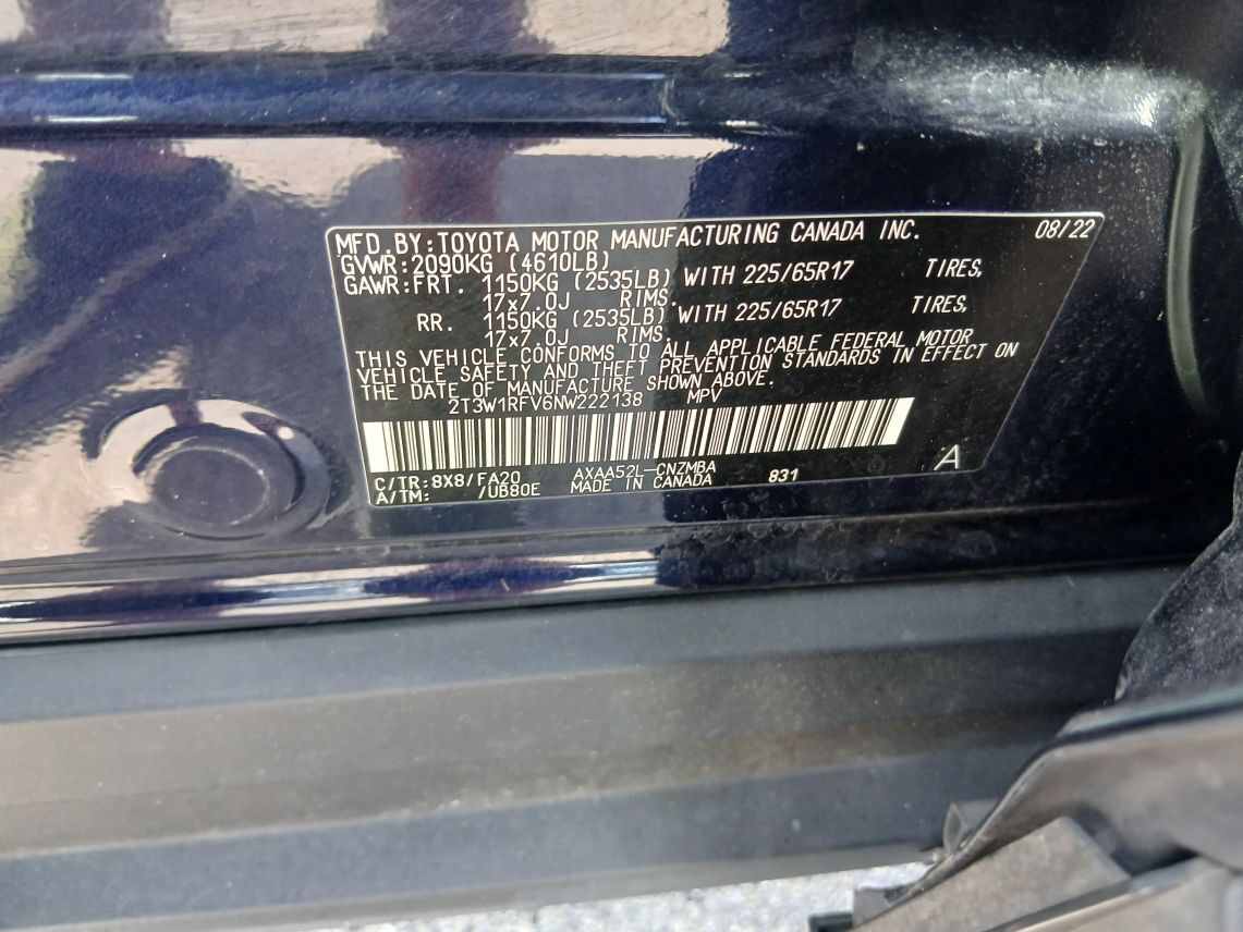 2022 Toyota RAV4 XLE Sport Utility 4D Maitland FL