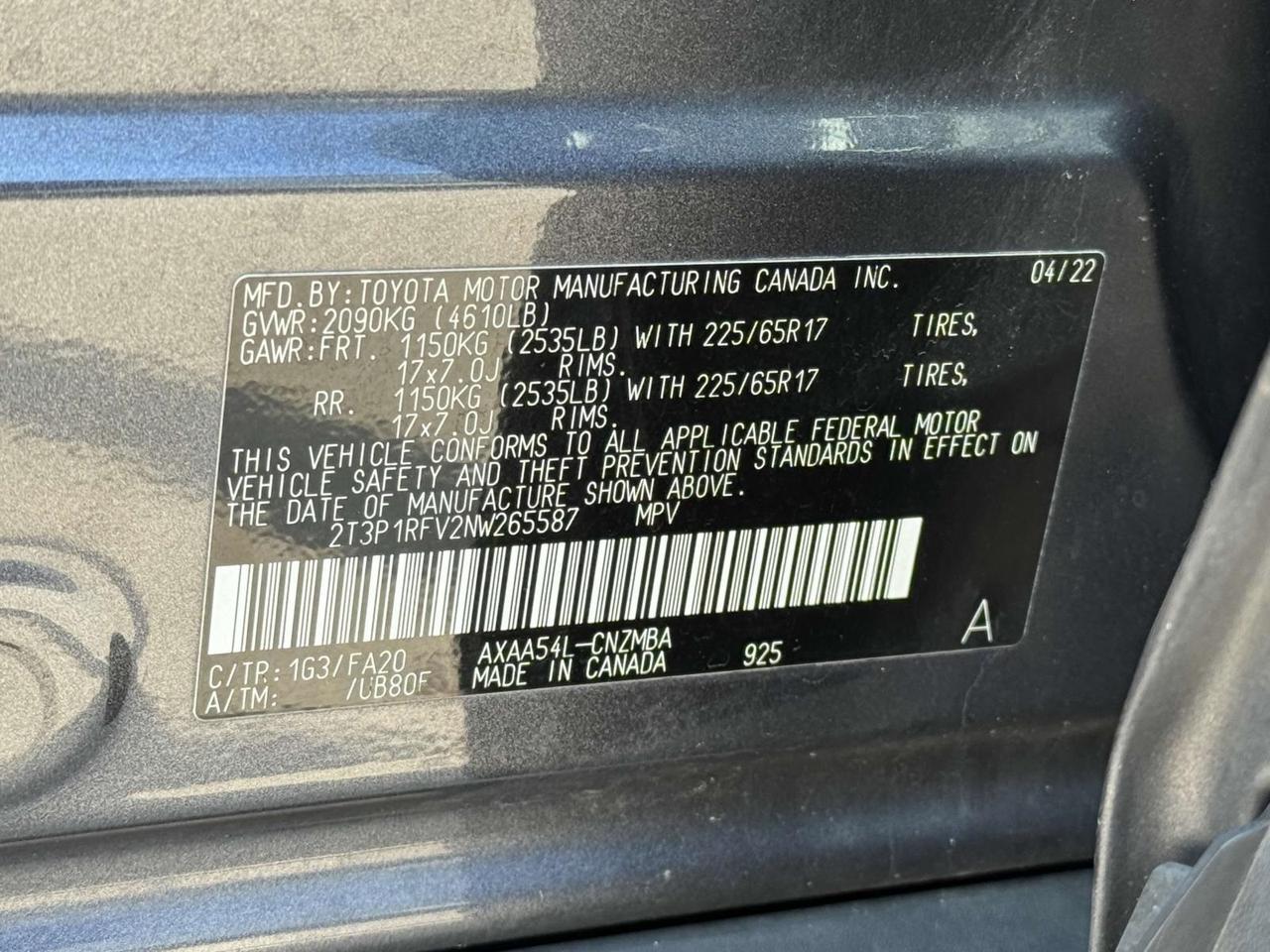 2022 Toyota RAV4 XLE Fredericksburg VA