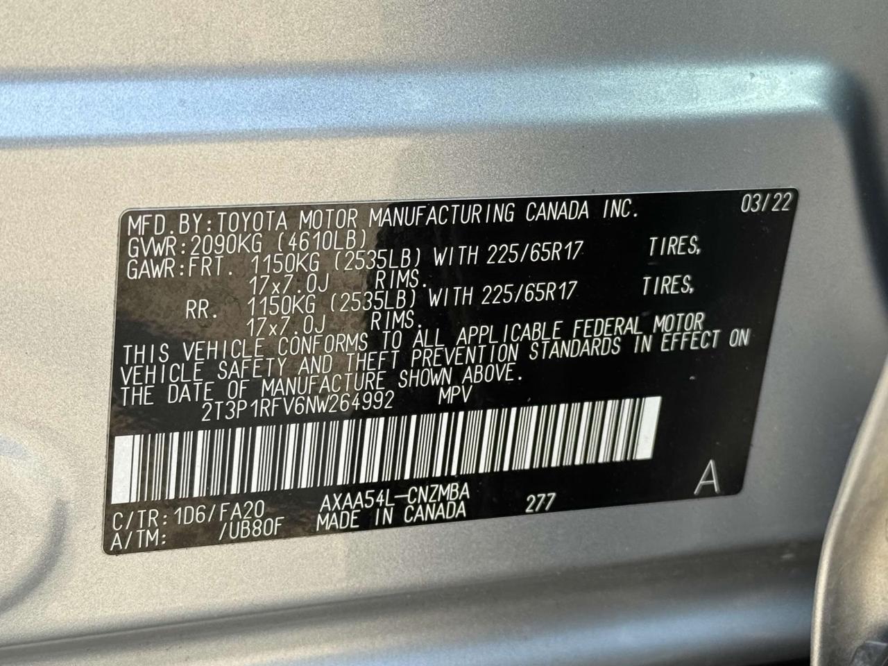 2022 Toyota RAV4 XLE Waldorf MD