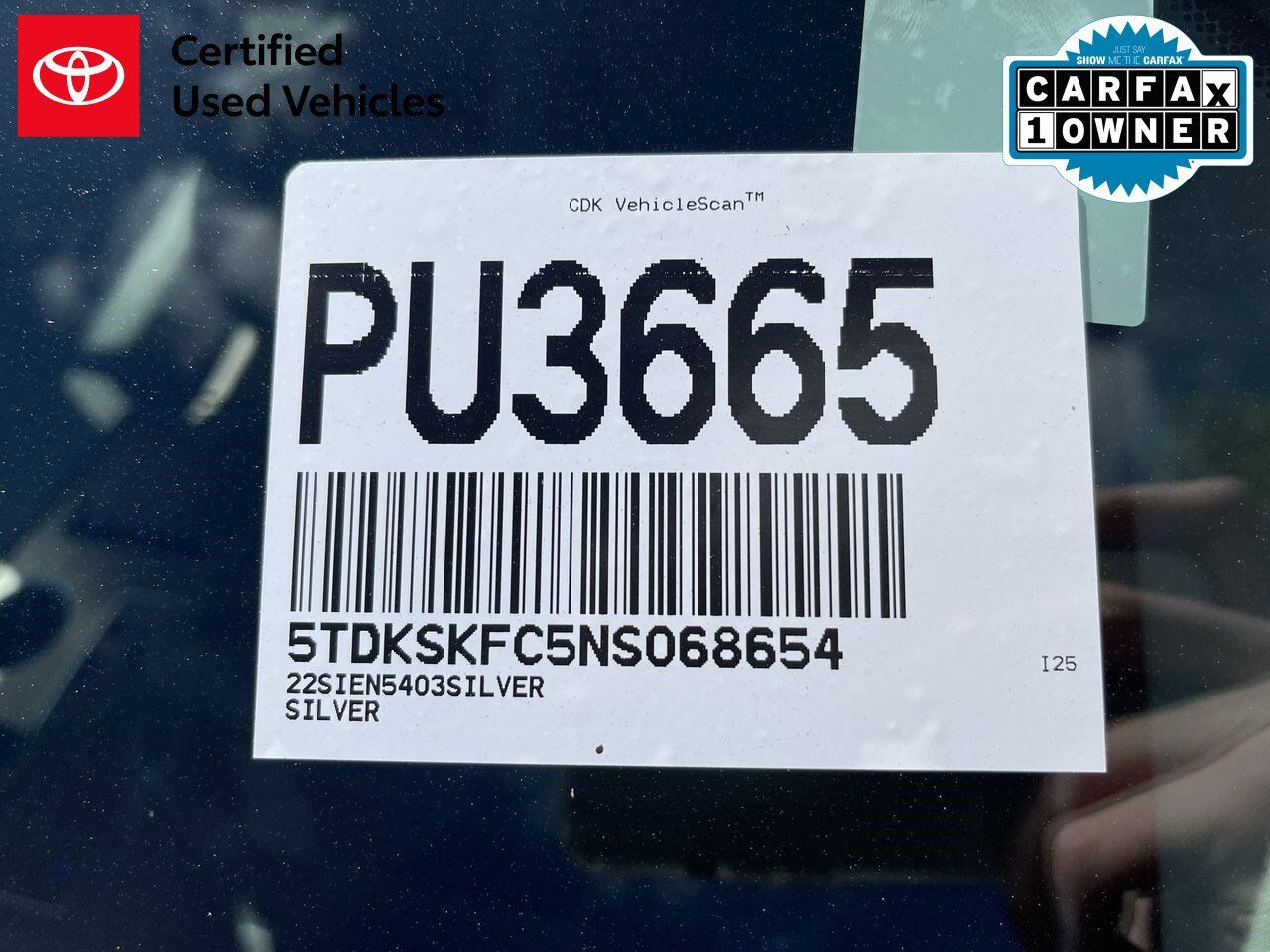 2022 Toyota Sienna LE White River Junction VT