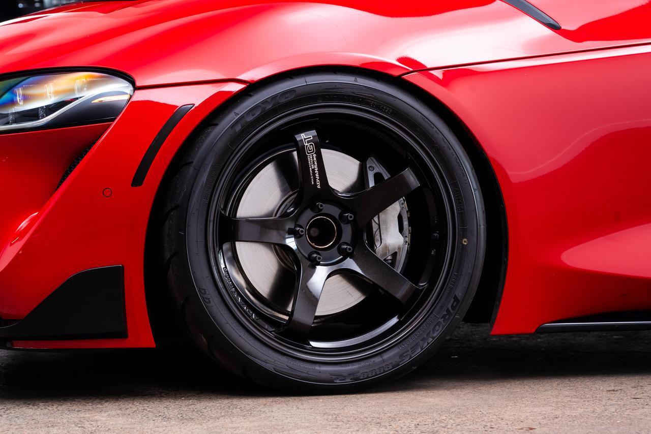 2022 Toyota Supra 3.0 Advan GT Beyond Wheels / KW V3 Coilovers / JBL Aud Portland OR