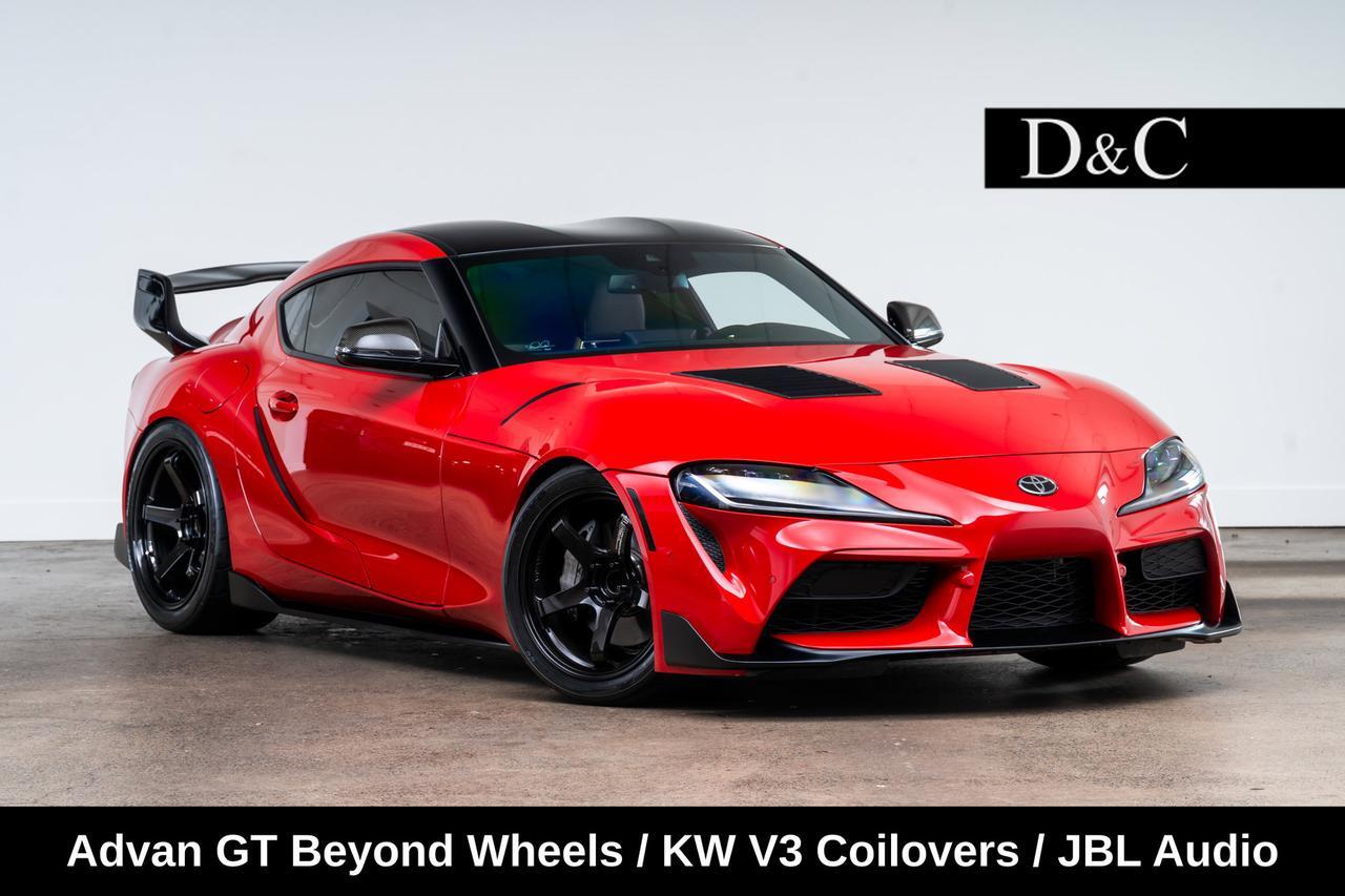 2022 Toyota Supra 3.0 Advan GT Beyond Wheels / KW V3 Coilovers / JBL Aud