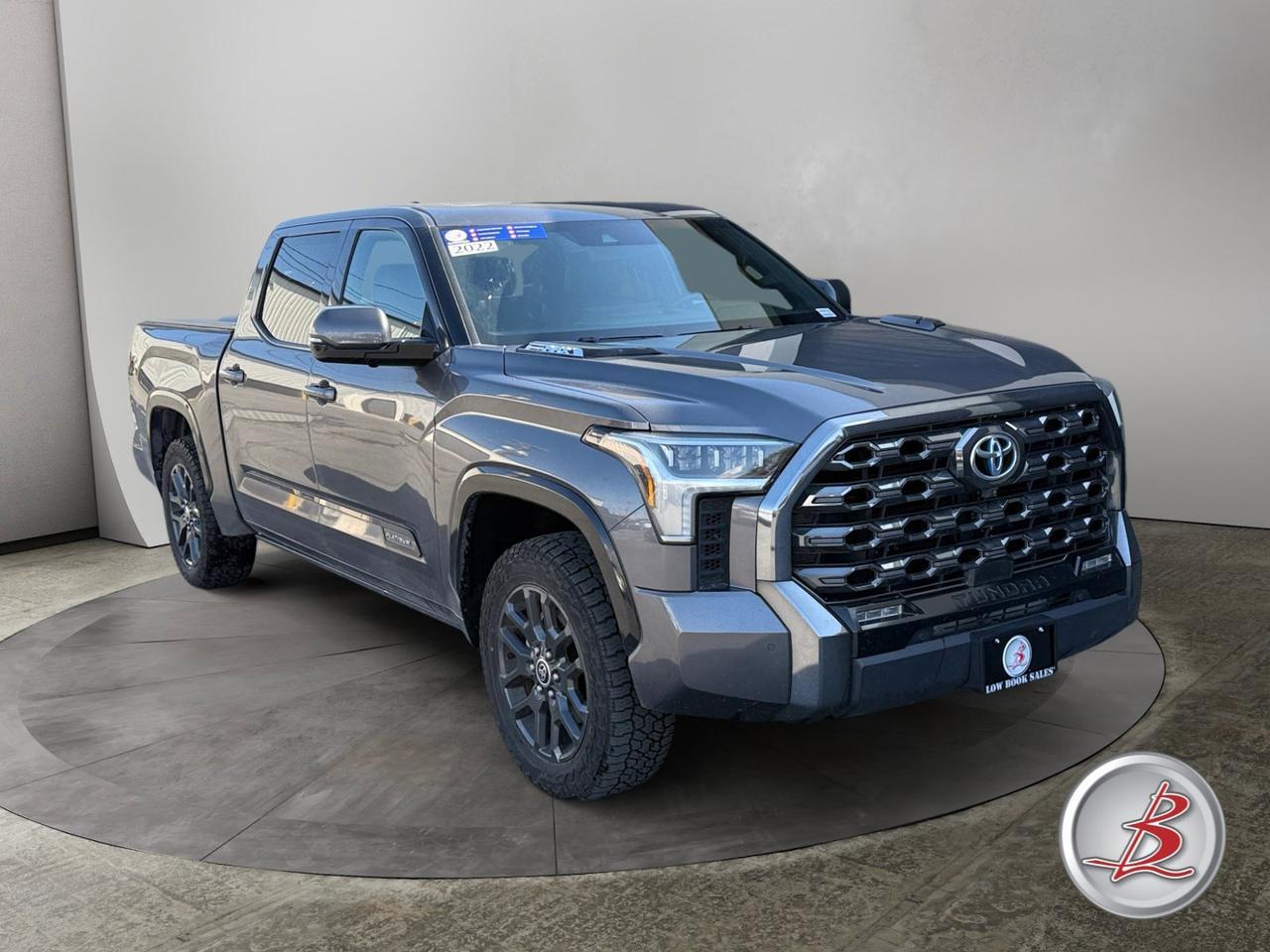 2022 Toyota TUNDRA Crew Cab 4x4 Platinum Hybrid