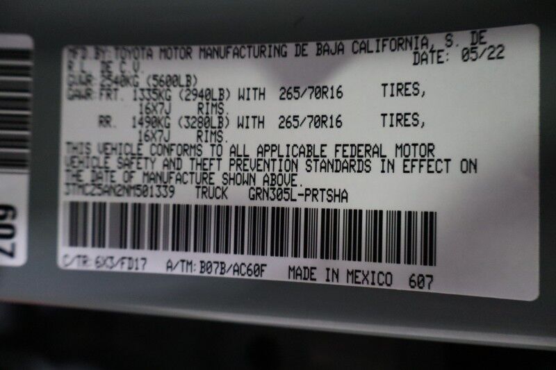 2022 Toyota Tacoma 4WD TRD Off Road 3.5L V6 Touch Screen Camera NEW Tires Arlington TX