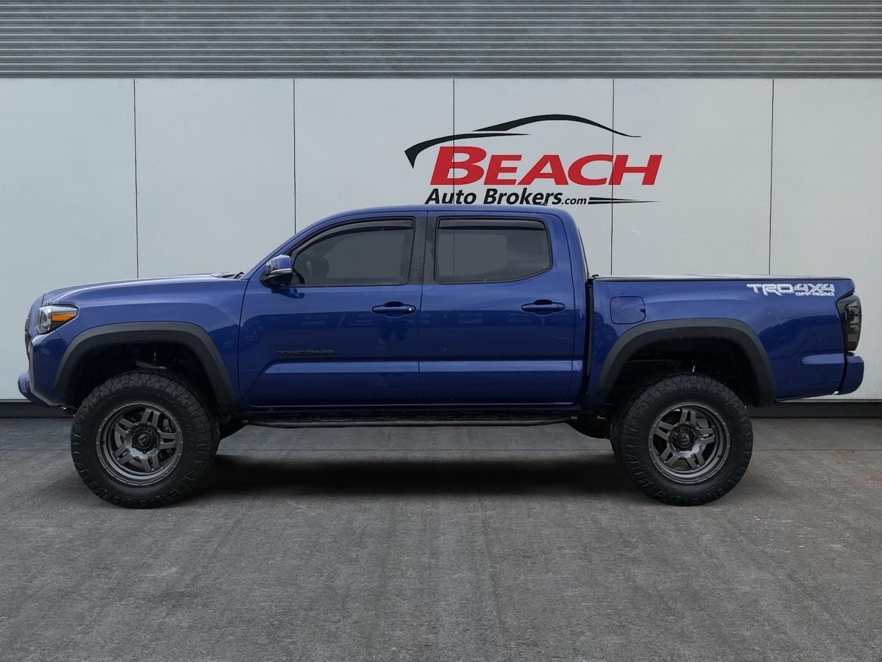 2022 Toyota Tacoma 4WD TRD Off Road, APPLE CARPLAY/ANDROID AUTO, TONNEAU COVER, BED LINER, TOW PACKAGE, WIFI, NAVIGATION, POWER MIRRORS, BACKUP CAMERA, POWER SLIDING REAR WINDOW, REMOTE KEYLESS ENTRY, CLEAN CARFAX, ONLY 1 OWNER! Norfolk VA
