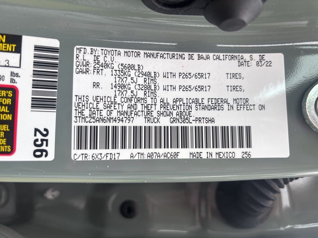 2022 Toyota Tacoma 4x4 Double Cab TRD Sport Minocqua WI