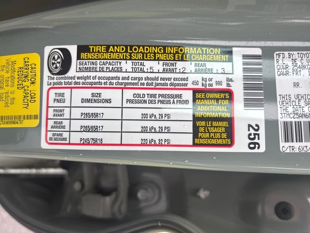2022 Toyota Tacoma 4x4 Double Cab TRD Sport Minocqua WI