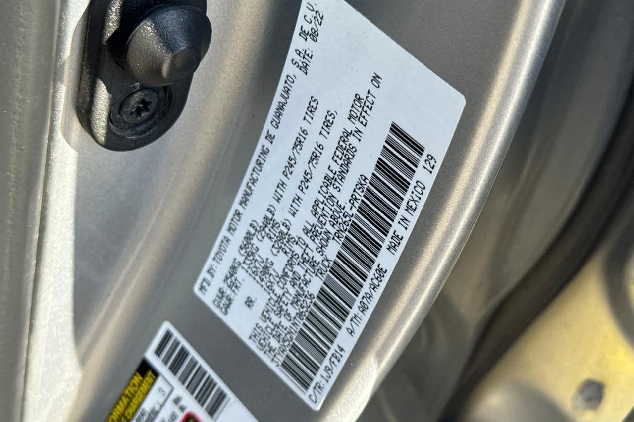 2022 Toyota Tacoma SR Roseville CA