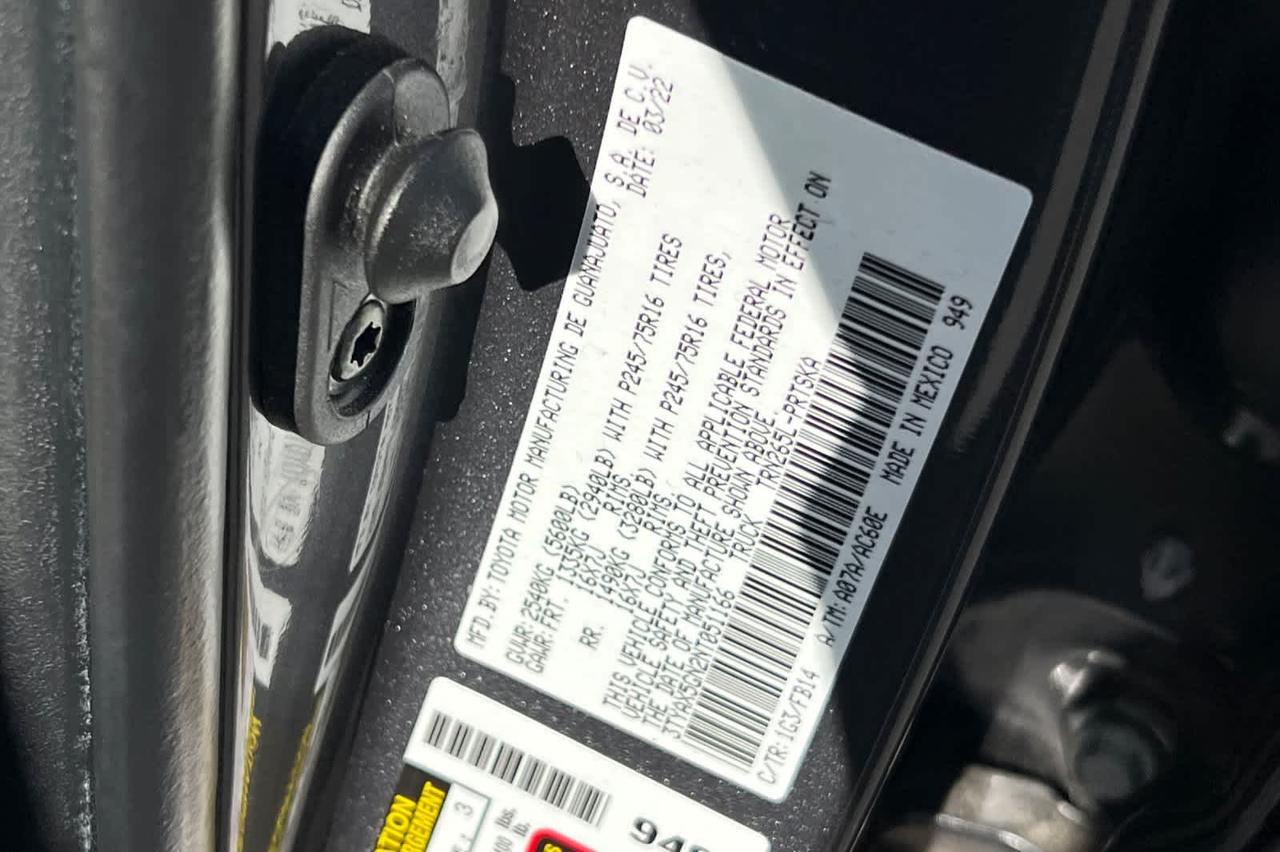 2022 Toyota Tacoma SR Roseville CA