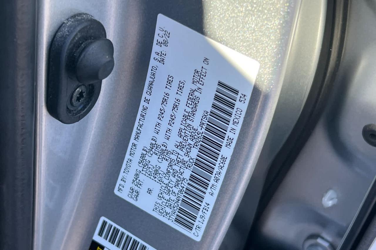 2022 Toyota Tacoma SR Roseville CA