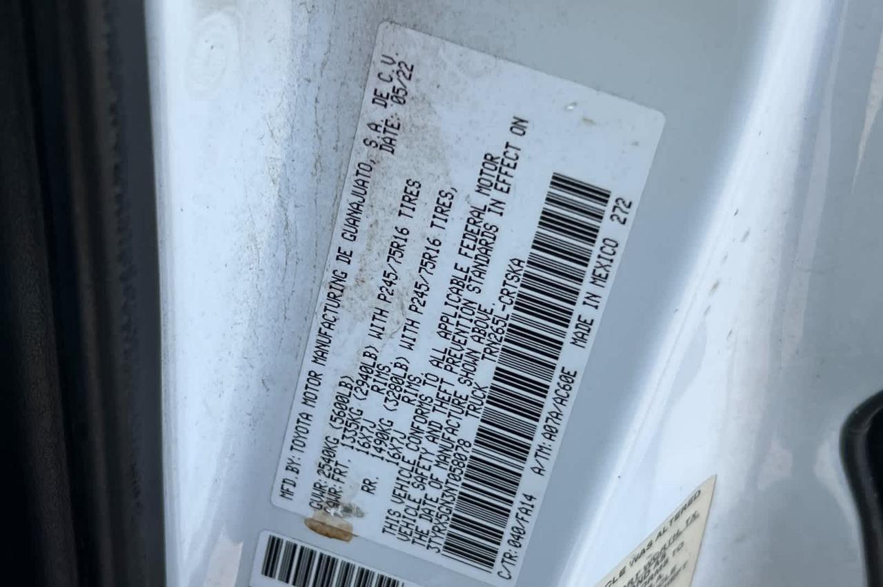 2022 Toyota Tacoma SR Roseville CA