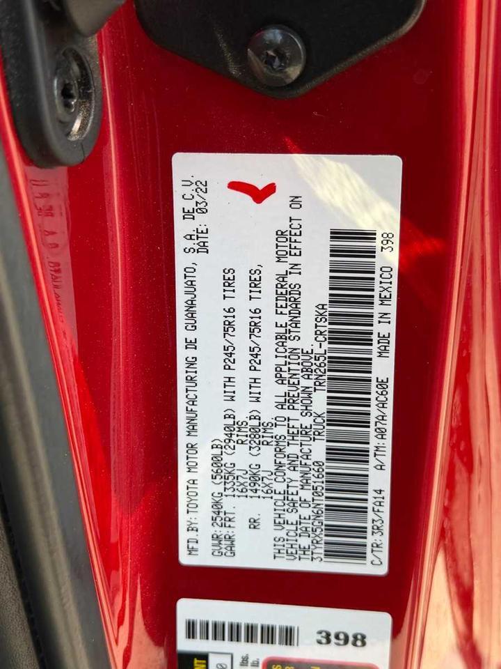 2022 Toyota Tacoma SR Irving TX
