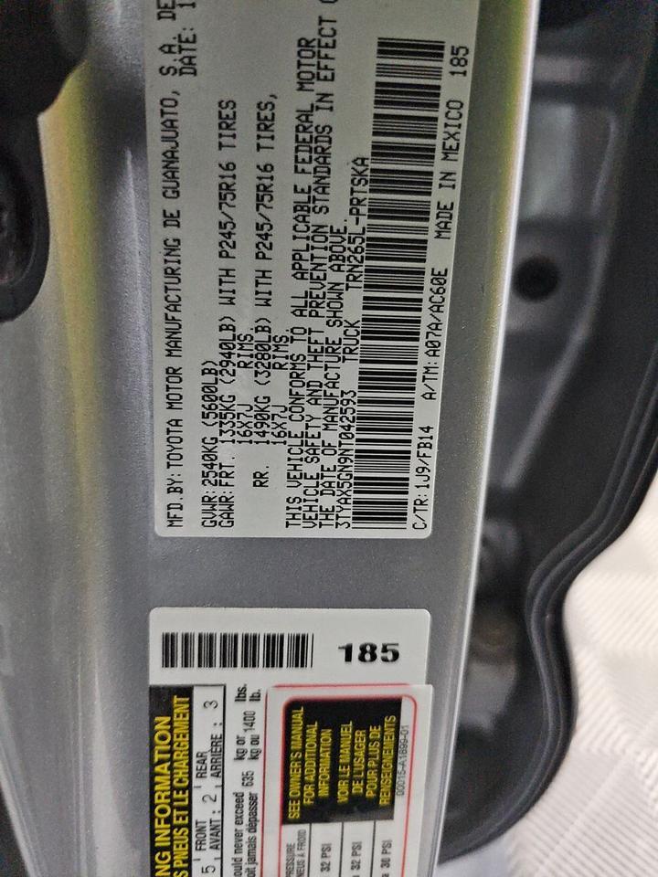 2022 Toyota Tacoma SR Stafford VA