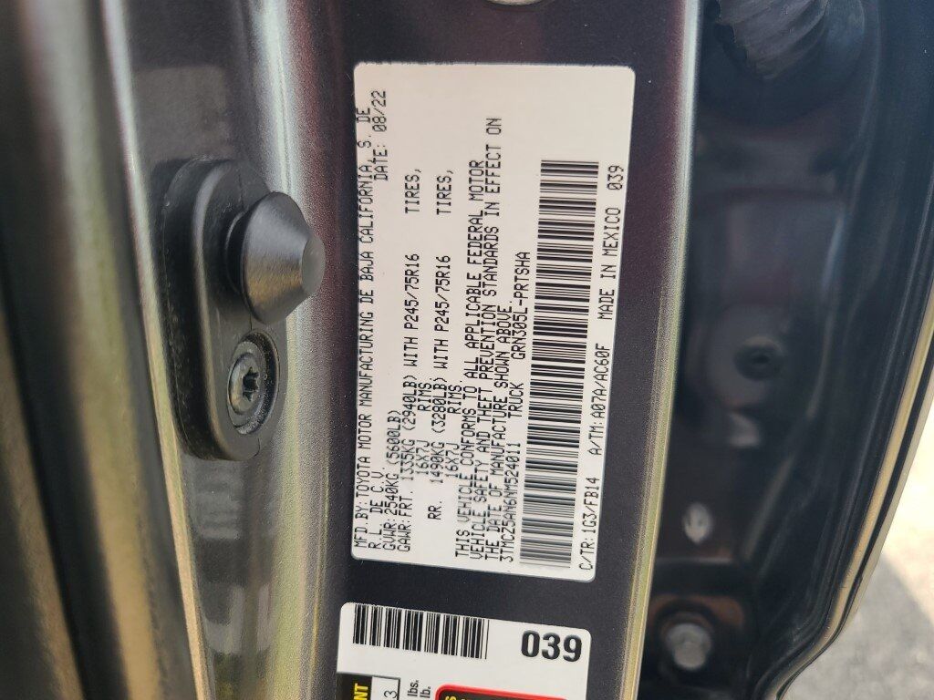 2022 Toyota Tacoma SR Manassas VA