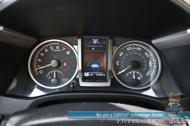 2022 Toyota Tacoma SR5 / 4X4 / Crew Cab / Power Driver's Seat / Adaptive Cruise Control / Lane Departure & Blind Spot Alert / Apple CarPlay & Android Auto / Back Up Camera / Bed Liner / Tow Pkg / Block Heater / 1-Owner Anchorage AK