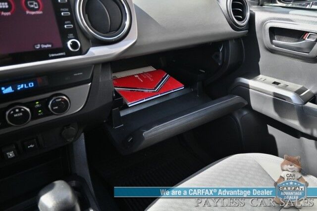 2022 Toyota Tacoma SR5 / 4X4 / Crew Cab / Power Driver's Seat / Adaptive Cruise Control / Lane Departure & Blind Spot Alert / Apple CarPlay & Android Auto / Back Up Camera / Bed Liner / Tow Pkg / Block Heater / 1-Owner Anchorage AK