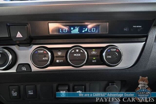 2022 Toyota Tacoma SR5 / 4X4 / Crew Cab / Power Driver's Seat / Adaptive Cruise Control / Lane Departure & Blind Spot Alert / Apple CarPlay & Android Auto / Back Up Camera / Bed Liner / Tow Pkg / Block Heater / 1-Owner Anchorage AK