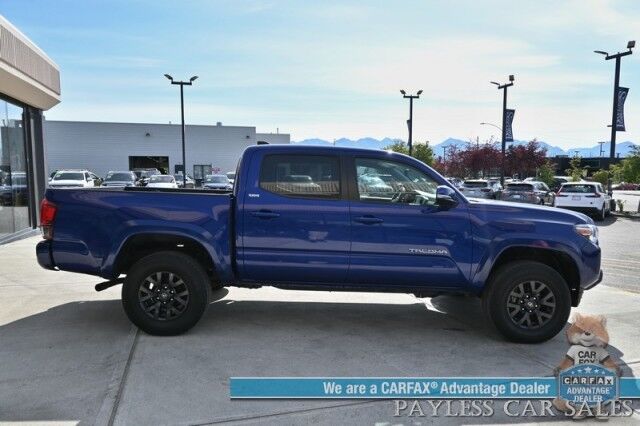 2022 Toyota Tacoma SR5 / 4X4 / Crew Cab / Power Driver's Seat / Adaptive Cruise Control / Lane Departure & Blind Spot Alert / Apple CarPlay & Android Auto / Back Up Camera / Bed Liner / Tow Pkg / Block Heater / 1-Owner Anchorage AK