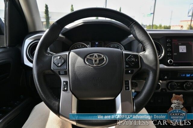 2022 Toyota Tacoma SR5 / 4X4 / Crew Cab / Power Driver's Seat / Adaptive Cruise Control / Lane Departure & Blind Spot Alert / Apple CarPlay & Android Auto / Back Up Camera / Bed Liner / Tow Pkg / Block Heater / 1-Owner Anchorage AK