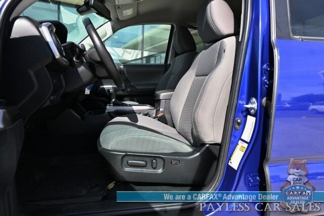 2022 Toyota Tacoma SR5 / 4X4 / Crew Cab / Power Driver's Seat / Adaptive Cruise Control / Lane Departure & Blind Spot Alert / Apple CarPlay & Android Auto / Back Up Camera / Bed Liner / Tow Pkg / Block Heater / 1-Owner Anchorage AK