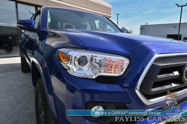 2022 Toyota Tacoma SR5 / 4X4 / Crew Cab / Power Driver's Seat / Adaptive Cruise Control / Lane Departure & Blind Spot Alert / Apple CarPlay & Android Auto / Back Up Camera / Bed Liner / Tow Pkg / Block Heater / 1-Owner Anchorage AK