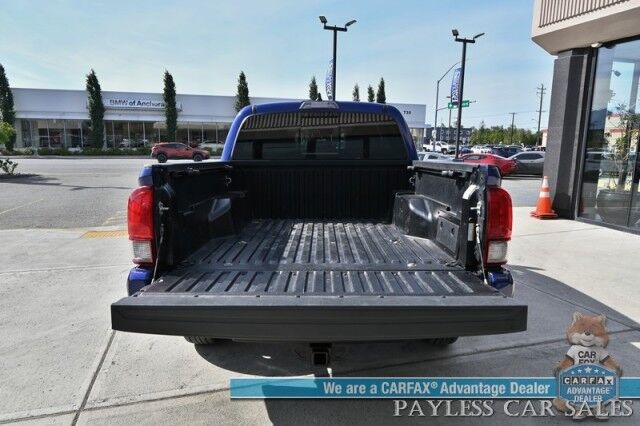 2022 Toyota Tacoma SR5 / 4X4 / Crew Cab / Power Driver's Seat / Adaptive Cruise Control / Lane Departure & Blind Spot Alert / Apple CarPlay & Android Auto / Back Up Camera / Bed Liner / Tow Pkg / Block Heater / 1-Owner Anchorage AK
