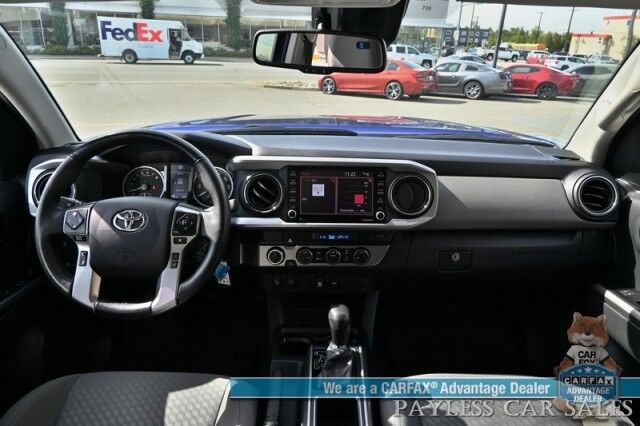 2022 Toyota Tacoma SR5 / 4X4 / Crew Cab / Power Driver's Seat / Adaptive Cruise Control / Lane Departure & Blind Spot Alert / Apple CarPlay & Android Auto / Back Up Camera / Bed Liner / Tow Pkg / Block Heater / 1-Owner Anchorage AK