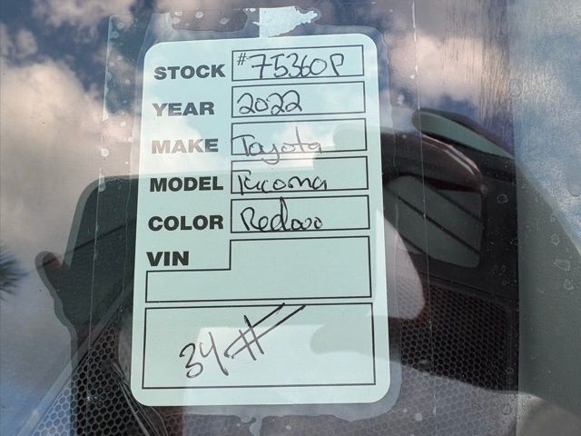 2022 Toyota Tacoma SR5 Jacksonville FL