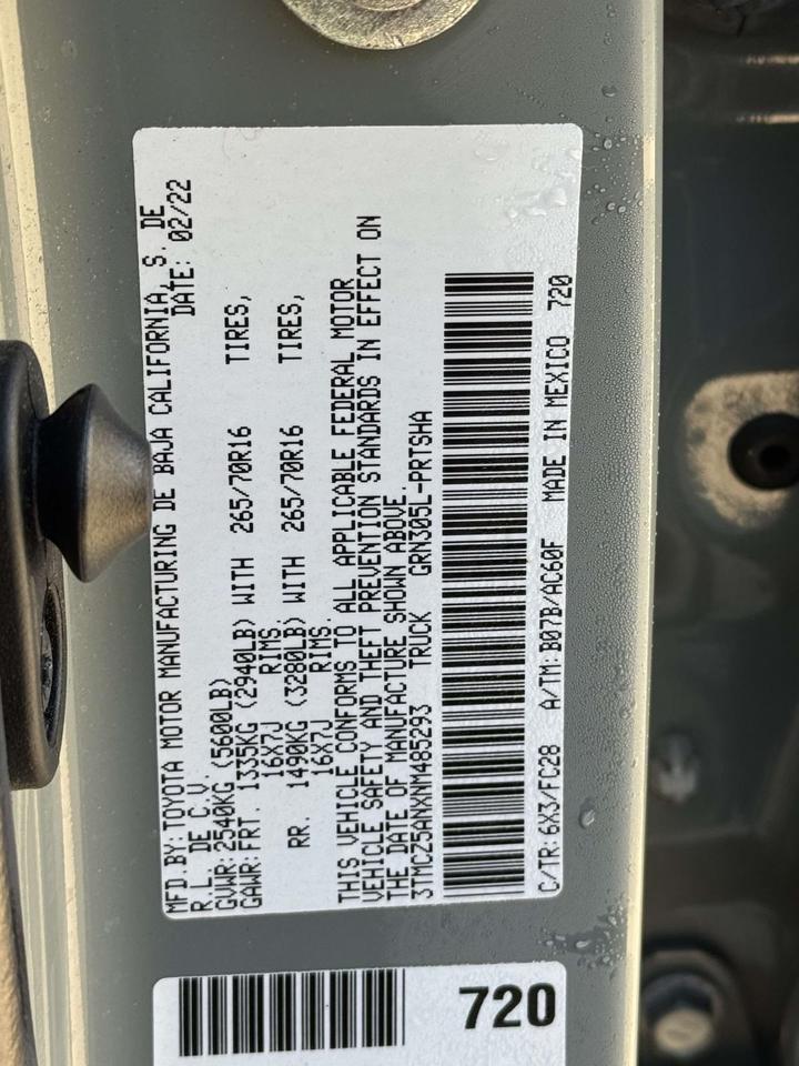 2022 Toyota Tacoma SR5 Fredericksburg VA