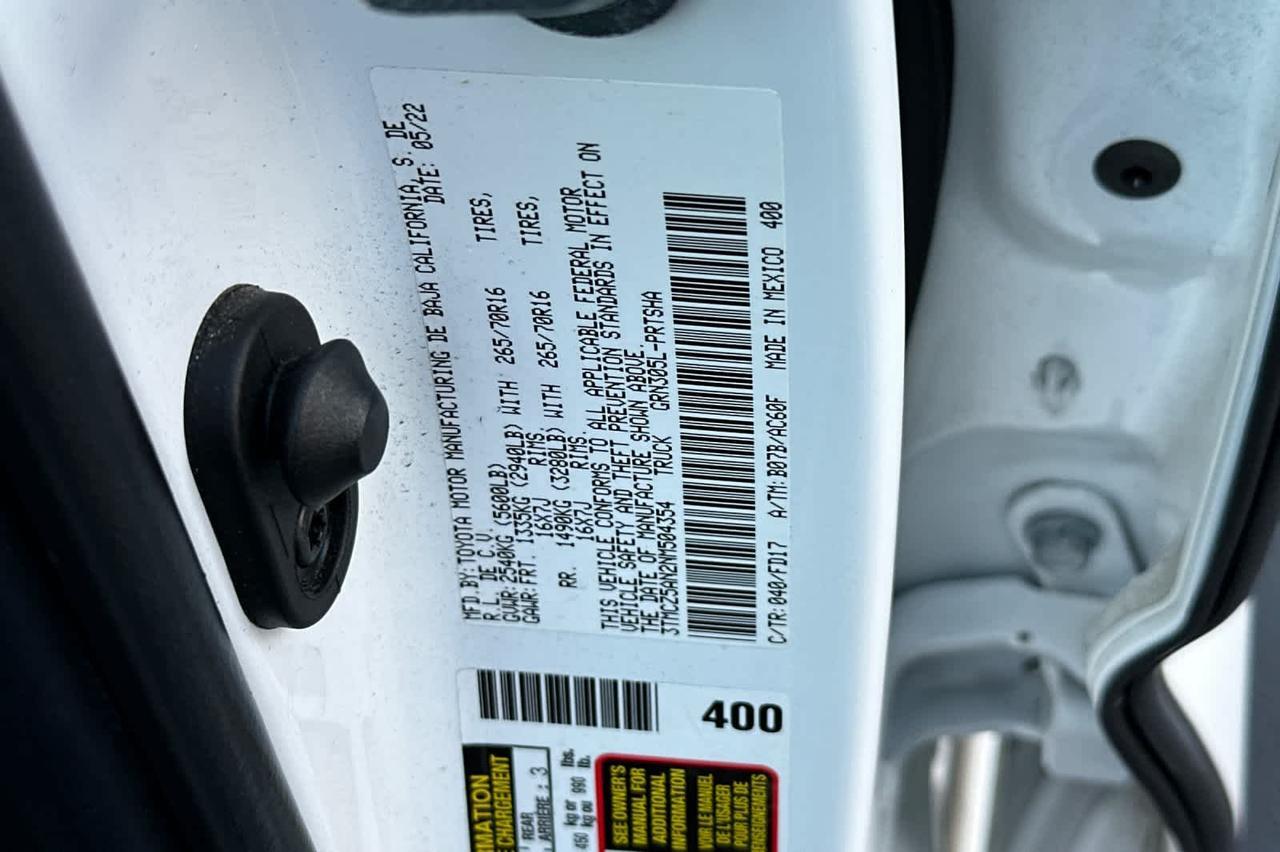 2022 Toyota Tacoma TRD Off Road Roseville CA