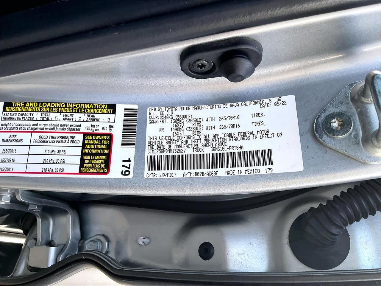 2022 Toyota Tacoma TRD Off Road Roseville CA