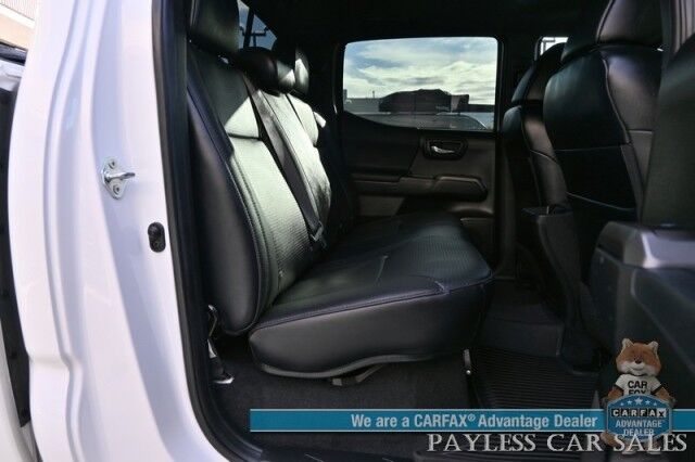 2022 Toyota Tacoma TRD Sport / 4X4 / Lifted / Advance Tech Pkg / Power & Heated Leather Seats / NAV / Sunroof / JBL Speakers / Blind Spot Alert / Lane & Collision Alert / Apple CarPlay & Android Auto / Tonneau Cover / Tow Pkg / 1-Owner Anchorage AK