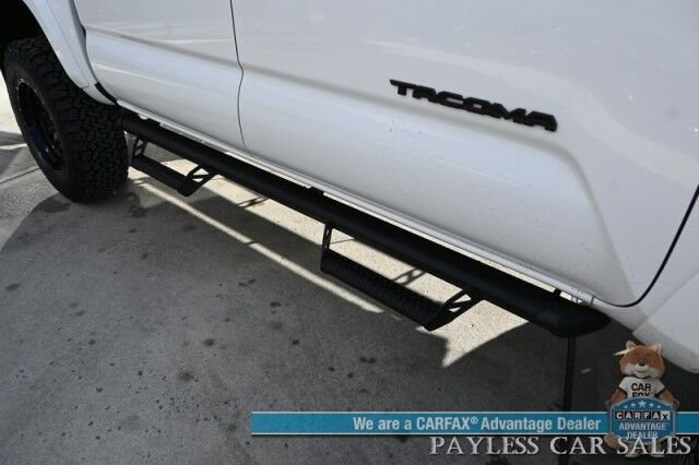 2022 Toyota Tacoma TRD Sport / 4X4 / Lifted / Advance Tech Pkg / Power & Heated Leather Seats / NAV / Sunroof / JBL Speakers / Blind Spot Alert / Lane & Collision Alert / Apple CarPlay & Android Auto / Tonneau Cover / Tow Pkg / 1-Owner Anchorage AK