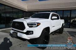 2022_Toyota_Tacoma_TRD Sport / 4X4 / Lifted / Advance Tech Pkg / Power & Heated Leather Seats / NAV / Sunroof / JBL Speakers / Blind Spot Alert / Lane & Collision Alert / Apple CarPlay & Android Auto / Tonneau Cover / Tow Pkg / 1-Owner_ Anchorage AK