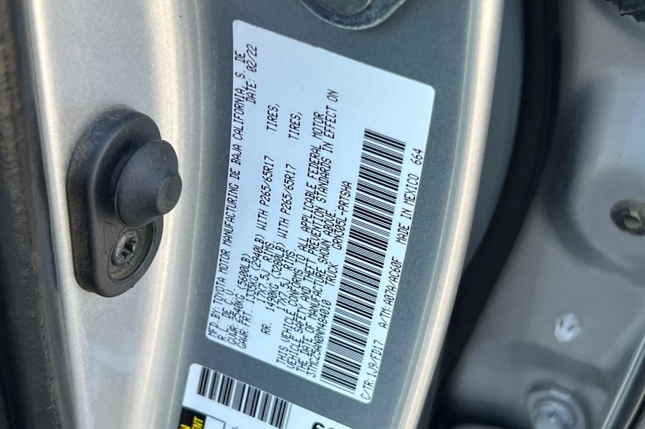 2022 Toyota Tacoma TRD Sport Roseville CA