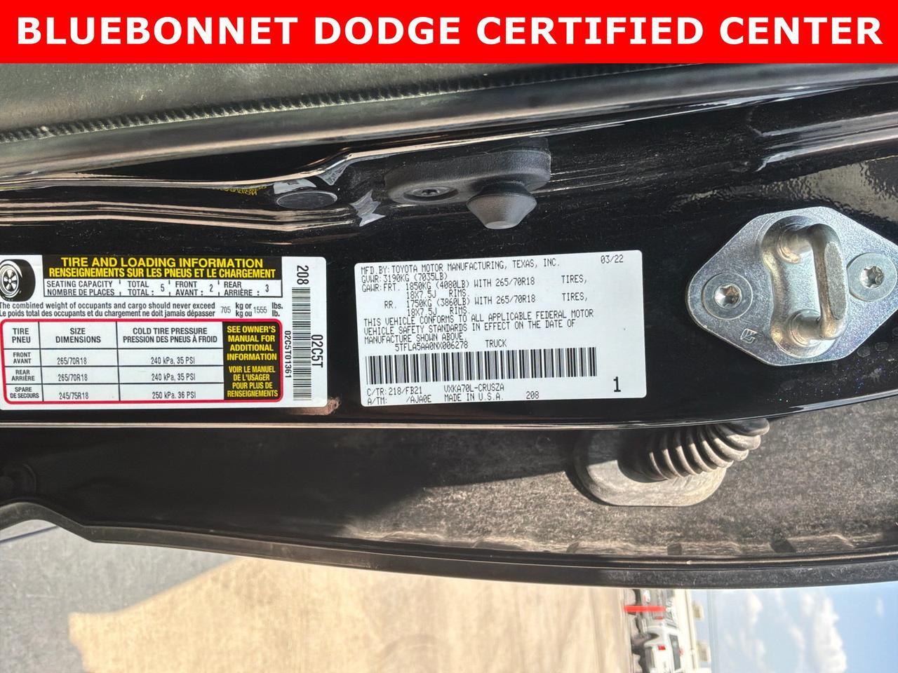 2022 Toyota Tundra 2WD SR5 New Braunfels TX