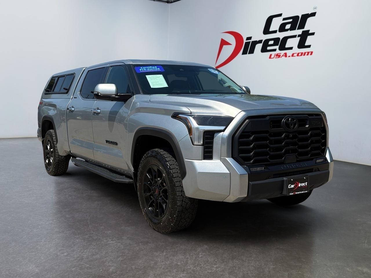 2022 Toyota Tundra 4WD Limited, LIFTED, RUNNING BOARDS, TOW PACKAGE, BLIND SPOT ALERT, PRE-COLLISION ALERT, PANORAMIC MOONROOF, HEATED & VENTILATED SEATS, APPLE CARPLAY/ANDROID AUTO, AUTO START/STOP, LOW MILEAGE, CLEAN CARFAX, THIS TRUCK IS IN PERFECT CONDITION!