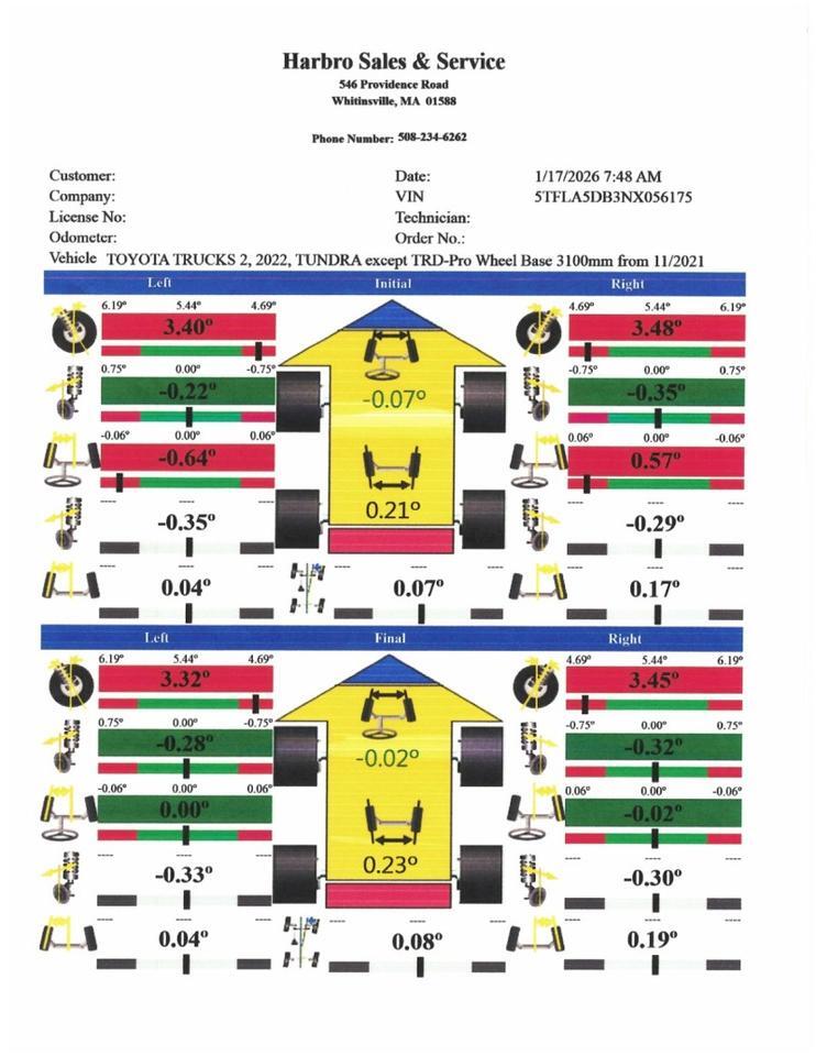 2022 Toyota Tundra 4WD SR5 - TRD SPORT PREMIUM - 1 OWNER Whitinsville MA