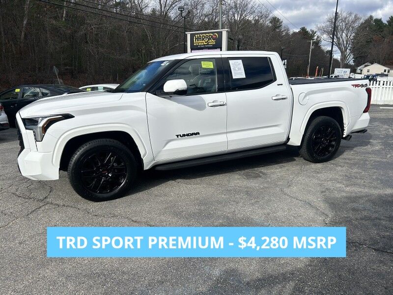 2022 Toyota Tundra 4WD SR5 - TRD SPORT PREMIUM - 1 OWNER Webster MA
