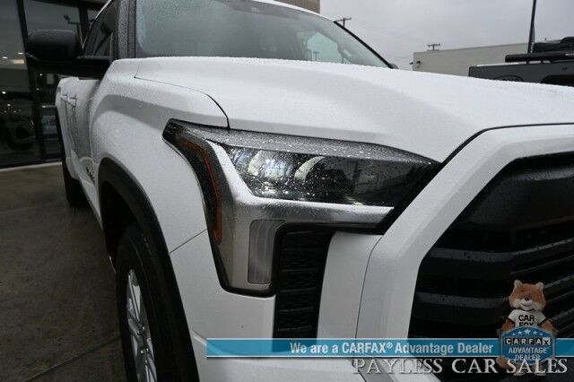 2022 Toyota Tundra 4WD SR5 / Premium & Convenience Pkg / 4X4 / Double Cab / Power & Heated Leather Seats / Heated Steering / Adaptive Cruise / Lane Depart & Blind Spot / Apple CarPlay & Android Auto / Bed Liner / Tow Pkg / 1-Owner Anchorage AK