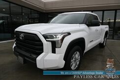2022_Toyota_Tundra 4WD_SR5 / Premium & Convenience Pkg / 4X4 / Double Cab / Power & Heated Leather Seats / Heated Steering / Adaptive Cruise / Lane Depart & Blind Spot / Apple CarPlay & Android Auto / Bed Liner / Tow Pkg / 1-Owner_ Anchorage AK