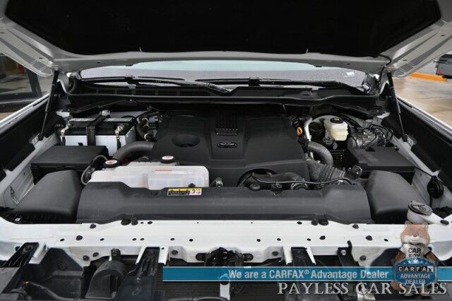 2022 Toyota Tundra 4WD SR5 / Premium & Convenience Pkg / 4X4 / Double Cab / Power & Heated Leather Seats / Heated Steering / Adaptive Cruise / Lane Depart & Blind Spot / Apple CarPlay & Android Auto / Bed Liner / Tow Pkg / 1-Owner Anchorage AK